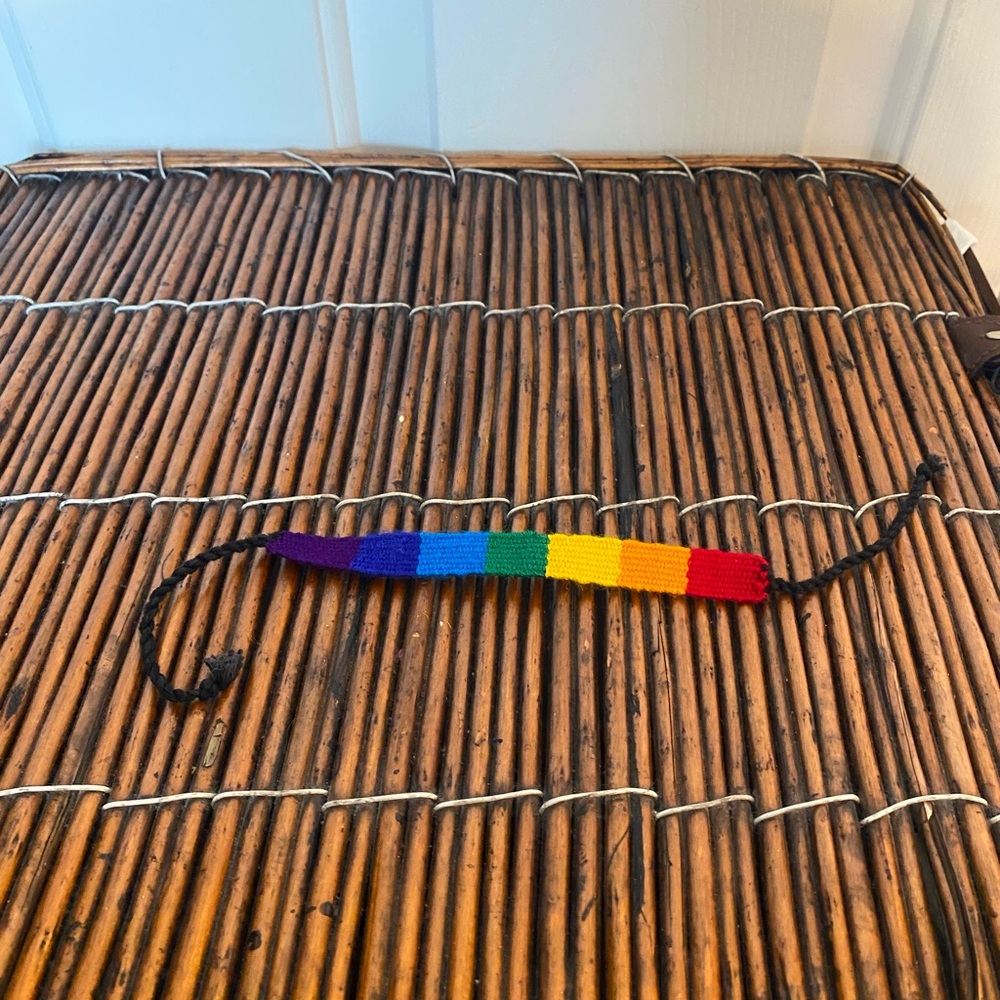 Rainbow Woven Friendship Bracelet